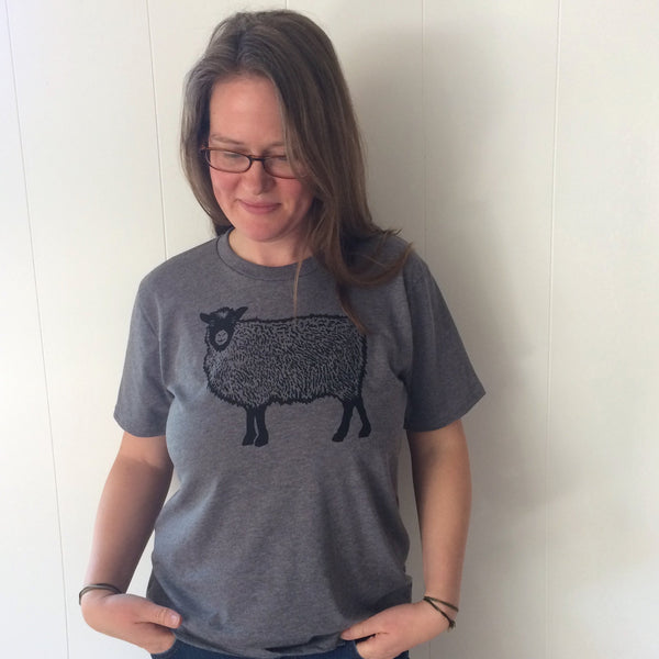 Shetland Tee Shirt- Grey