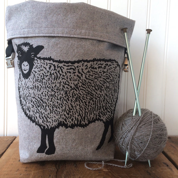 Shetland Sheep Trundle Bag
