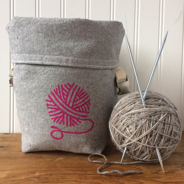 Yarn Ball Mini Trundle Bag