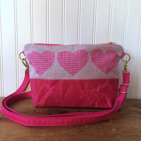 Notions pouch- Love in Every Stitch cross-body